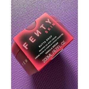 Fenty Skin Vanilla Dream Butta Drop Whipped Oil Body Cream 200ml NEW